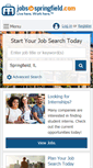 Mobile Screenshot of jobsinspringfield.com